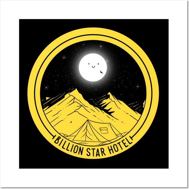 Billion Star Hotel Wall Art by Artthree Studio